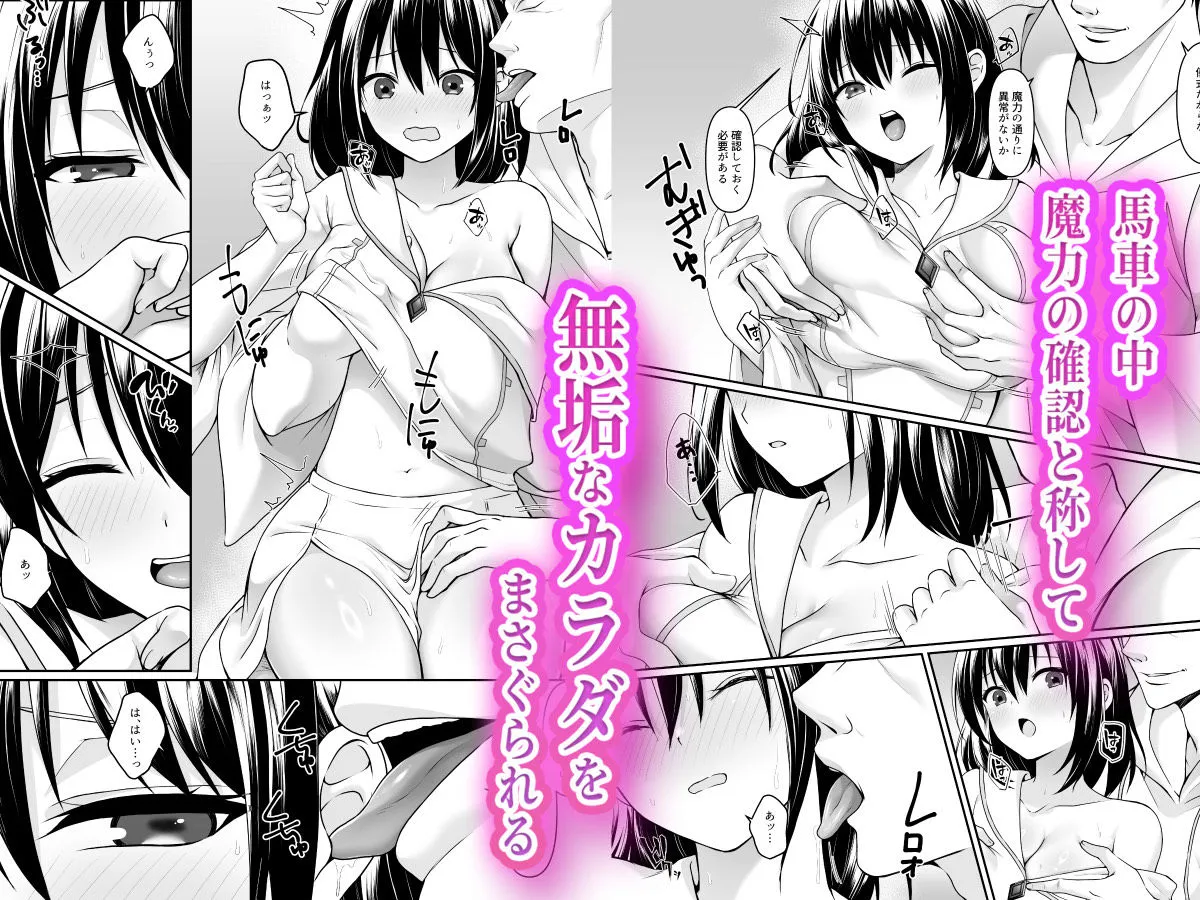 何も知らない黒髪聖女が悪徳司教にねっとり処女検査をされる話 サンプル3番の画像（鬼畜エロ同人漫画）